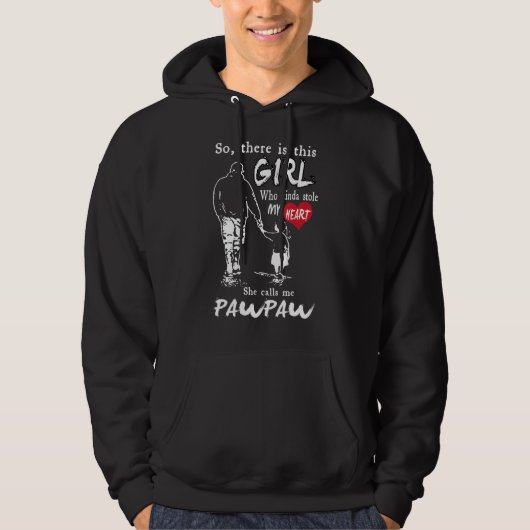 Mädels dieses Mädchen, das mir das Herz gestohlen Hoodie (Vorderseite)