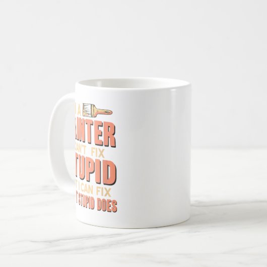 Mädels reparieren, was andere mit Stolz erledigen Kaffeetasse (Vorderseite Links)