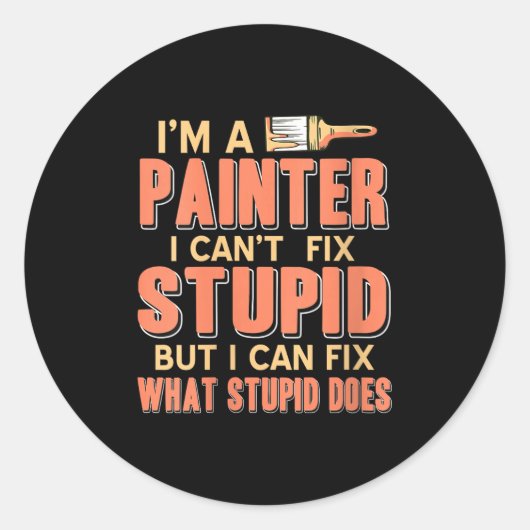 Mädels reparieren, was andere mit Stolz erledigen Runder Aufkleber (Vorderseite)