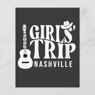 Mädels-Trip Nashville 2025 Urlaub Sommer  Flyer