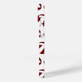 Mädels, weißes Volleyballmuster Case-Mate iPhone Hülle (Rückseite / Links)