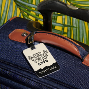 Mädelsreise 2023 Mädchen-Wochenende Urlaub Gepäckanhänger