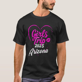 Mädelsreise Arizona 2025 Urlaubs-Wochenende Geburt T-Shirt