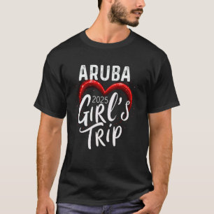 Mädelsreise Aruba 2025 Frauen-Wochenende-Urlaub Bi T-Shirt