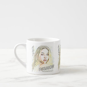 Madelyn Fashion Art Espressotasse