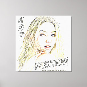 Madelyn Fashion Art Leinwanddruck