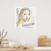 Madelyn Fashion Art Poster (Küche)