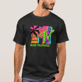 Mademark x MTV - Das offizielle MTV-Logo mit Retro T-Shirt (Vorderseite)