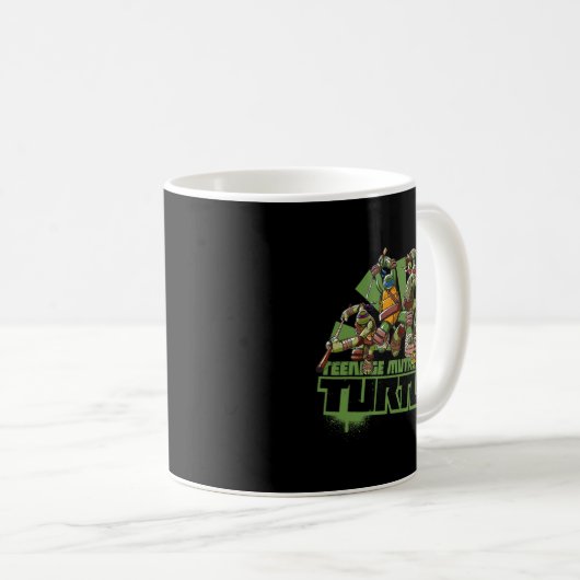 Mademark X - - Original Tmnt New Series Team Kaffeetasse (VorderseiteRechts)