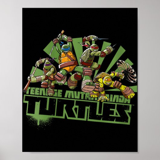 Mademark X - Womens - Original Tmnt New Series Tea Poster (Vorne)