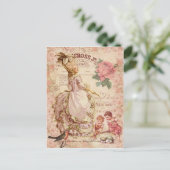 Mademoiselle Couture Postkarte (Stehend Vorderseite)