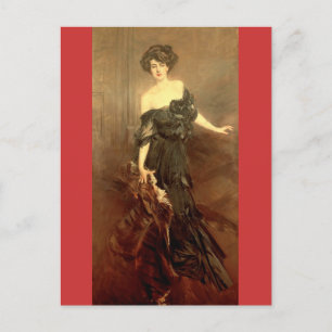 Mademoiselle Denemidoff - Boldini Postkarte