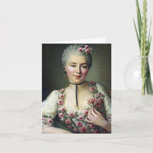 Mademoiselle Doré Dankeskarte (Vorderseite)