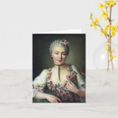 Mademoiselle Doré Karte (Gelbe Blume)