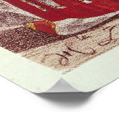 Mademoiselle Dumesnil in der Rolle der Poster (Ecke)