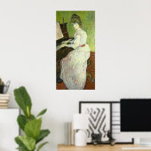 Mademoiselle Gachet am Piano von van Gogh Poster (Heimbüro)