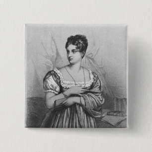 Mademoiselle George, graviert von J. Champagne Button