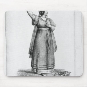 Mademoiselle George in der Rolle Mousepad