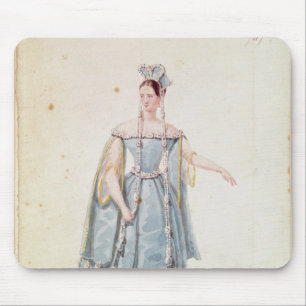 Mademoiselle Georges in 'Isabeau de Baviere' Mousepad