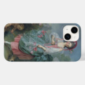 Mademoiselle Guimard als Terpsichore Case-Mate iPhone Hülle (Rückseite (Horizontal))