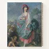 Mademoiselle Guimard als Terpsichore Notizblock (Rückseite)