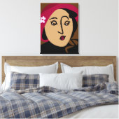 Mademoiselle Leinwanddruck (Insitu (Schlafzimmer))