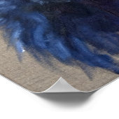 Mademoiselle Pivoine-Portrait1 Poster (Ecke)