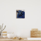 Mademoiselle Pivoine-Portrait1 Poster (Küche)