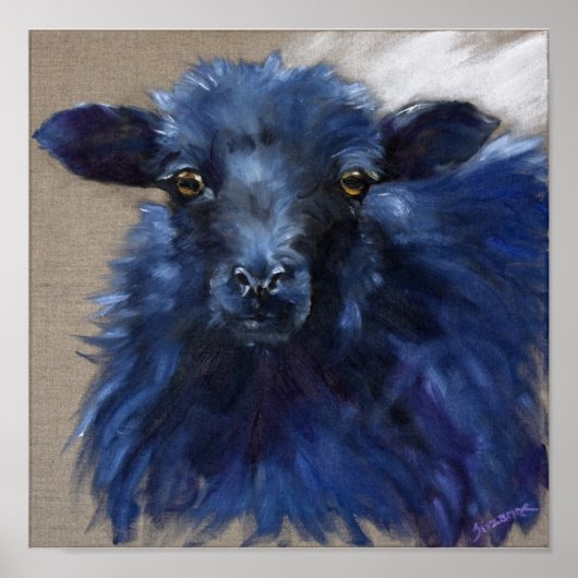 Mademoiselle Pivoine-Portrait1 Poster (Vorne)