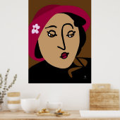 Mademoiselle Poster (Küche)