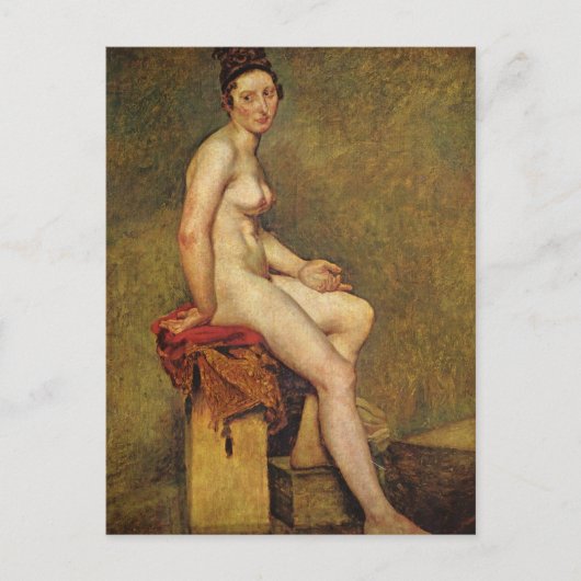 Mademoiselle Rose Postkarte (Vorderseite)