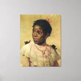 Mademoiselle S'Nabou Leinwanddruck