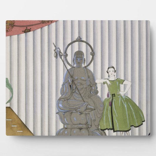 Mademoiselle Spinelly Chez Elle, 1920 (pochoir pri Fotoplatte (Vorderseite)