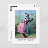 Mademoiselle Vanoni Postkarte (Vorne/Hinten)