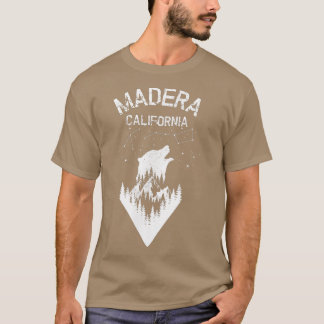 Madera California Bärenurlaub Des T-Shirt