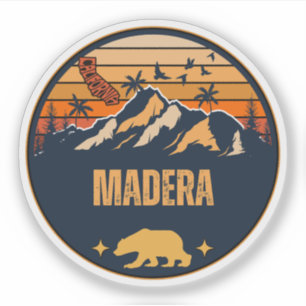 Madera, Kalifornien Aufkleber