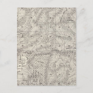 Madera Landkreis, Kalifornien 7 Postkarte