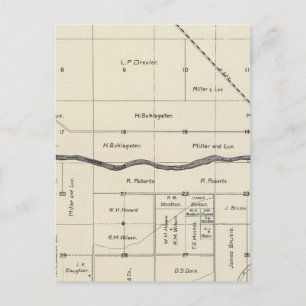 Madera Landkreis, Kalifornien 9 Postkarte