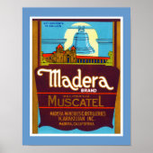 Madera Muscatel Poster (Vorne)