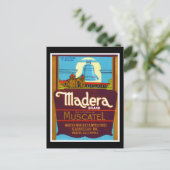 Madera Muscatel Postkarte (Stehend Vorderseite)