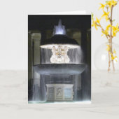 Maderno-Brunnen, Petersplatz - Karte (Gelbe Blume)