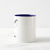 MadEyes, HÄNDE WEG! Zweifarbige Tasse (Mittel)