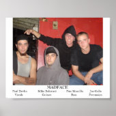 MADFACE PROMO POSTER (Vorne)