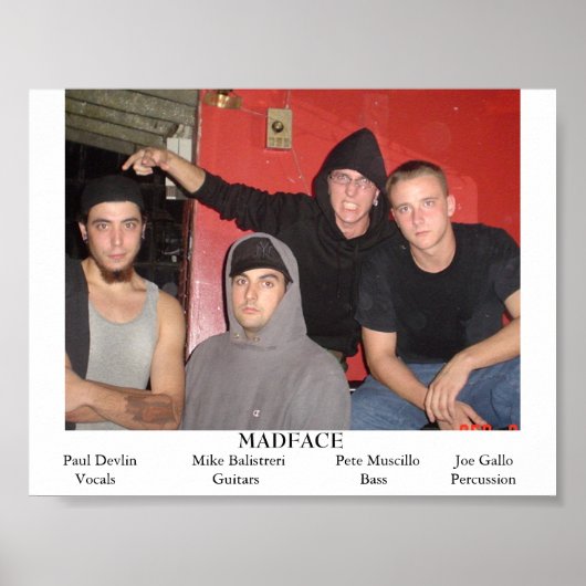 MADFACE PROMO POSTER (Vorne)