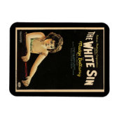 Madge Bellamy, weißer Sin, leiser Film Magnet (Horizontal)