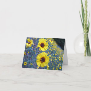 Madia-Blume im Sequoia-Nationalpark Karte