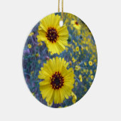 Madia-Blume im Sequoia-Nationalpark Keramik Ornament (Rechts)