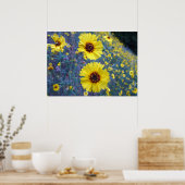 Madia-Blume im Sequoia-Nationalpark Poster (Küche)