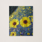 Madia-Blume im Sequoia-Nationalpark Puzzle (Vertikal)