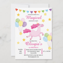 Madical Girls erste Niedliche Rosa Einhorn Geburts